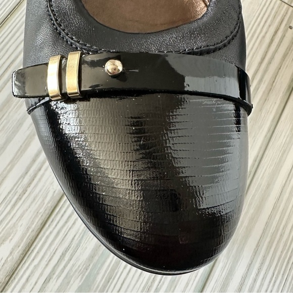 AGL Attilio Giusti Leombruni Womens Bella Patent Leather Ballet Flats - Picture 5 of 8
